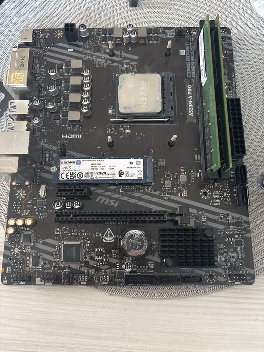 ПГеймърски компютър – Ryzen 7 5700X / RTX 3070 / 32GB RAM / 1TB NVMe