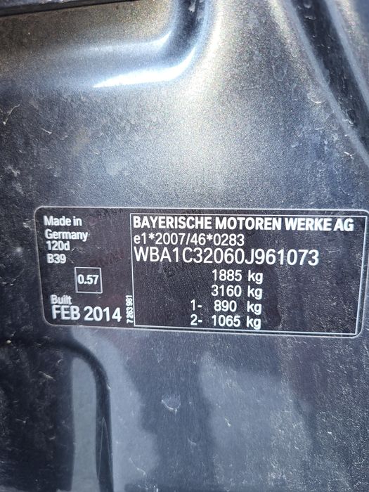 Bara fata M pachet bmw f20,f21