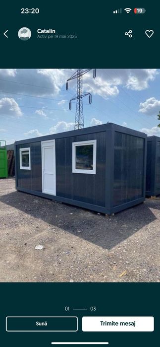 Container modular  Container tip bar , birou container