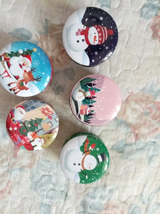 Аромо свечи новогодние