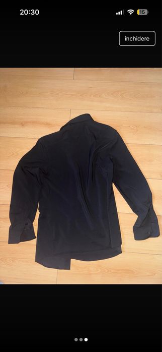 Camasa Neagra slim Zara