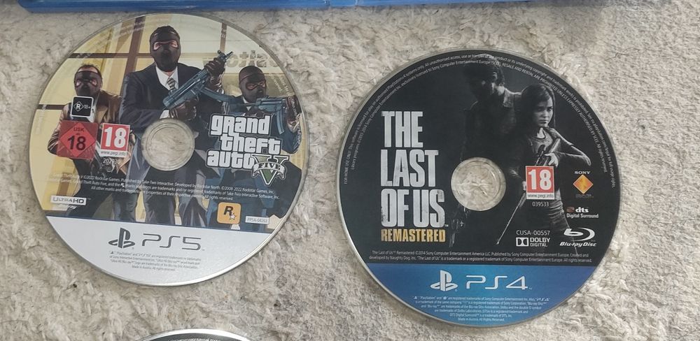 GTA 5 Диск PS5 Одни из Нас