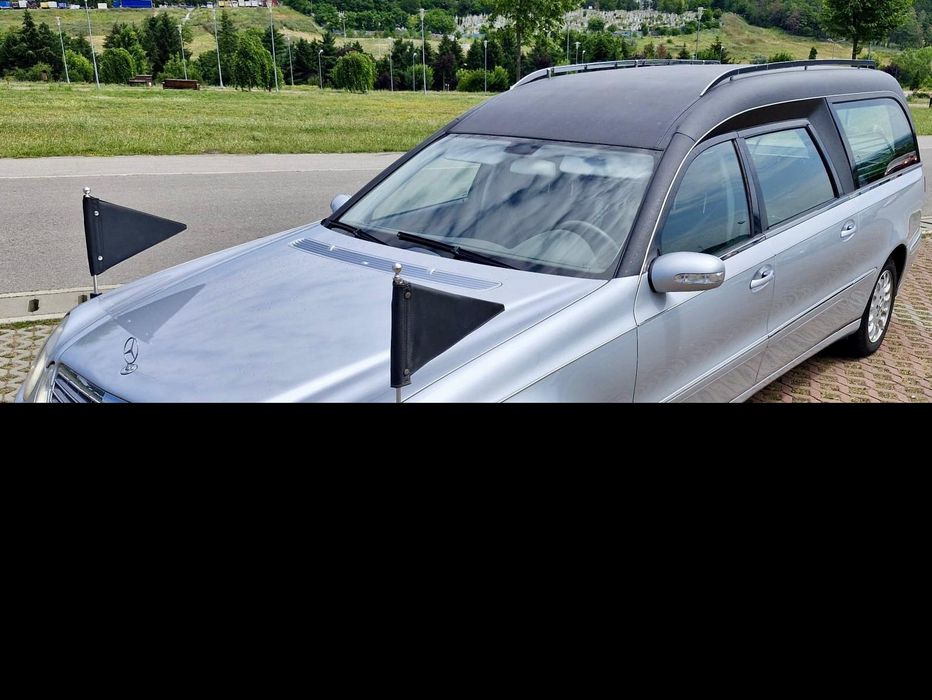Mercedes-Benz E270/Dric/Mașină mortuară/SD funerar/ înmatriculat/ Super ocazie/Impecabilă