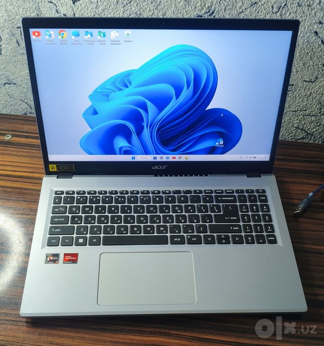 Acer aspire 3 идеал холатда + сумка ва мишка