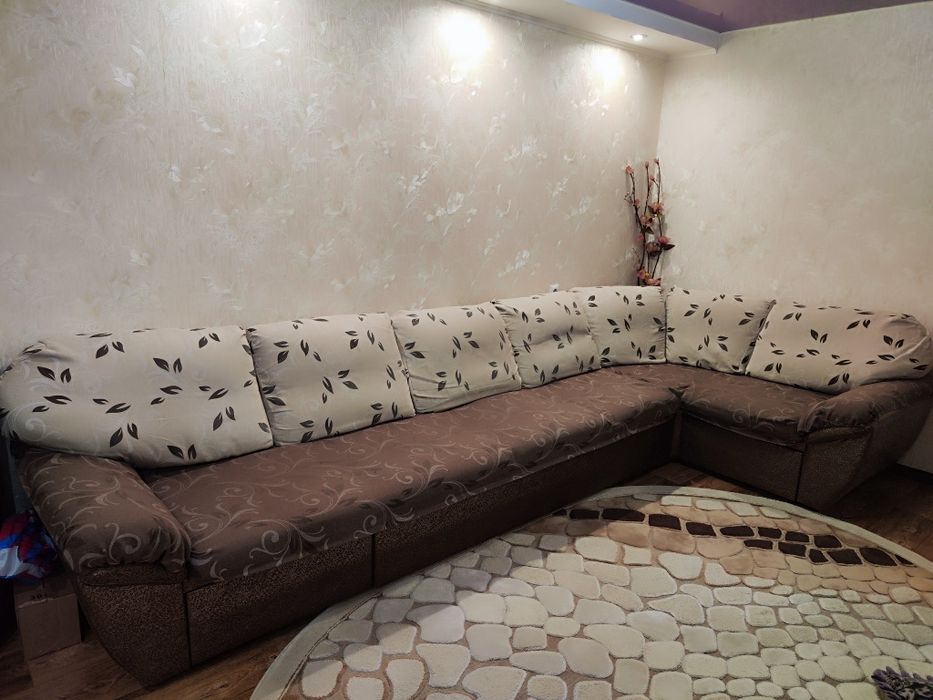 Диван угловой с ящиками