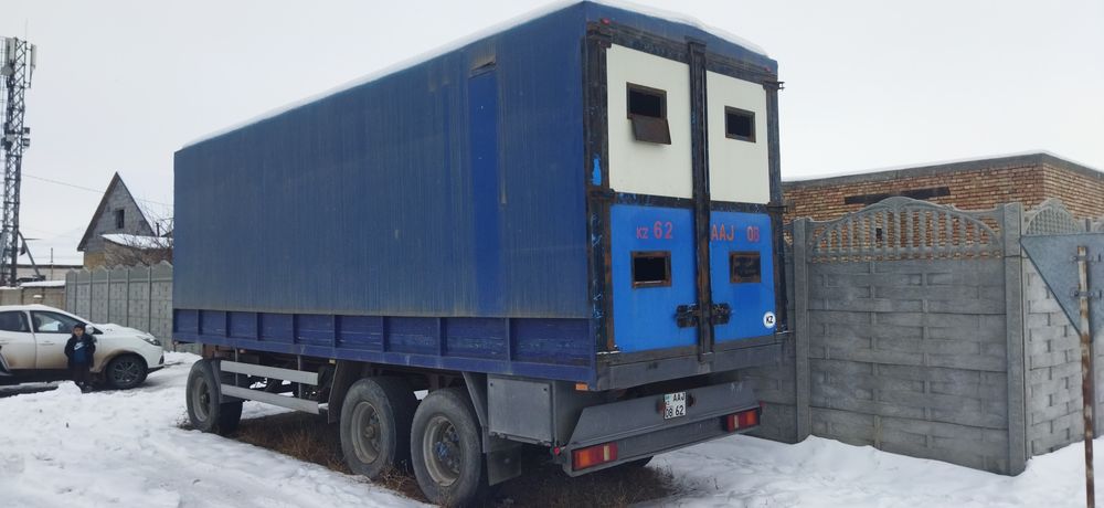 Камазовский триох  мостовый пицеп титаник