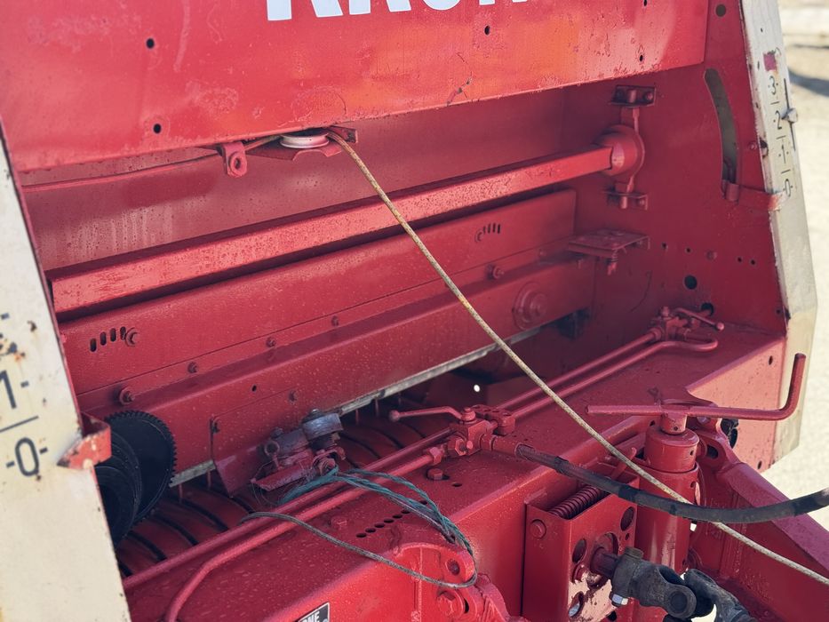 Presa Balotiera Krone Kr 125 Plasa+Ata Import Recent