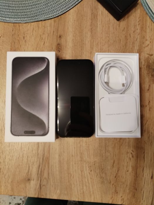 Iphone 15 Pro 256 GB, Black Titanium