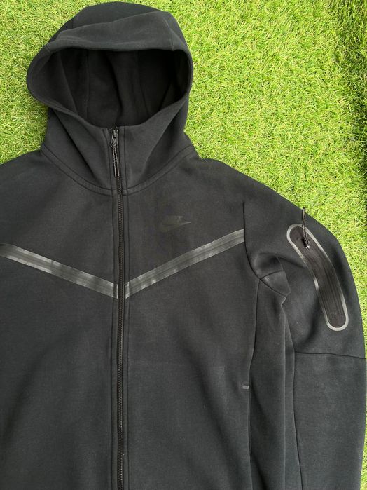 Мъжко горнище : Nike Tech Fleece Full Zip Windrunner Hoodie Black S
