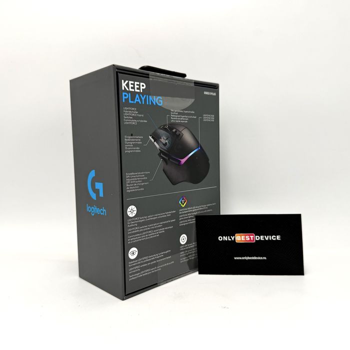 Mouse Logitech G502 X Plus Lightspeed Wireless