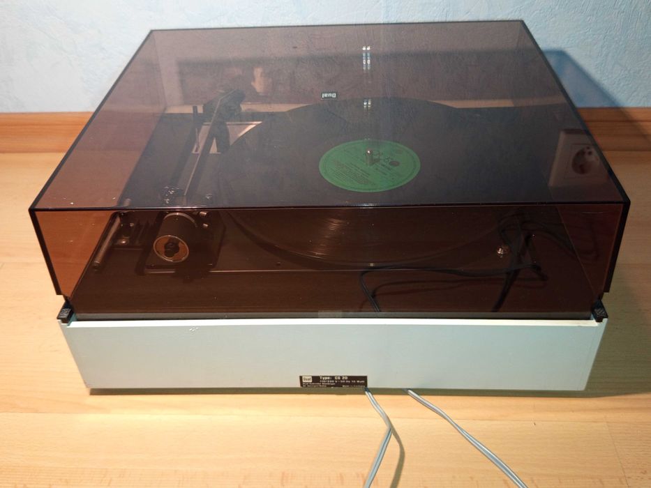 Ретро грамофонно шаси Dual 1215