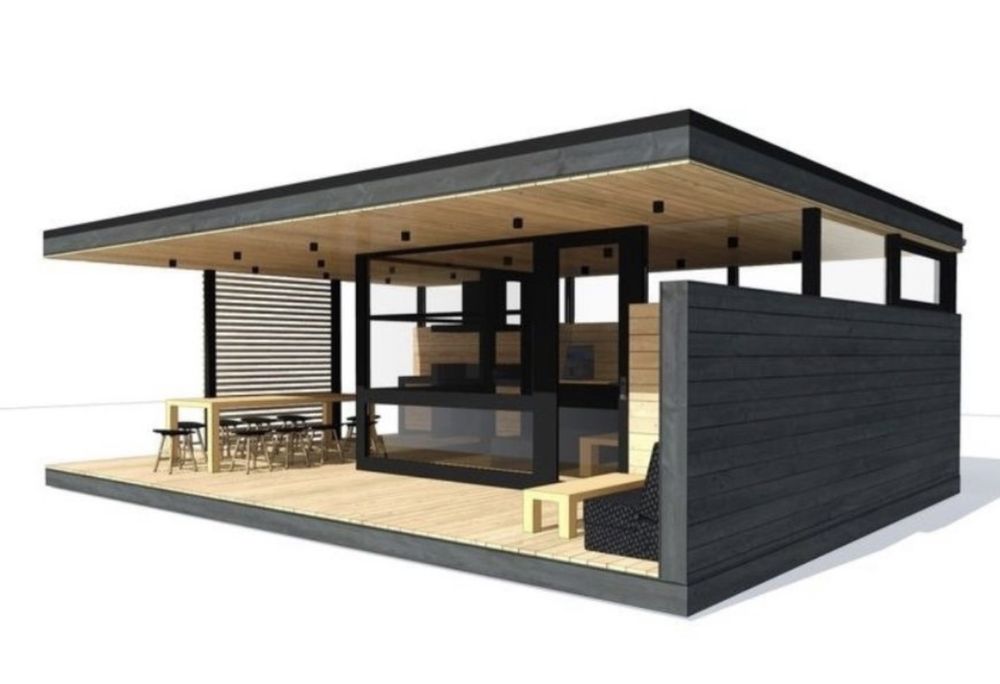 Container modular, case, bucatarii, garaje, grupuri sanitare, etc.