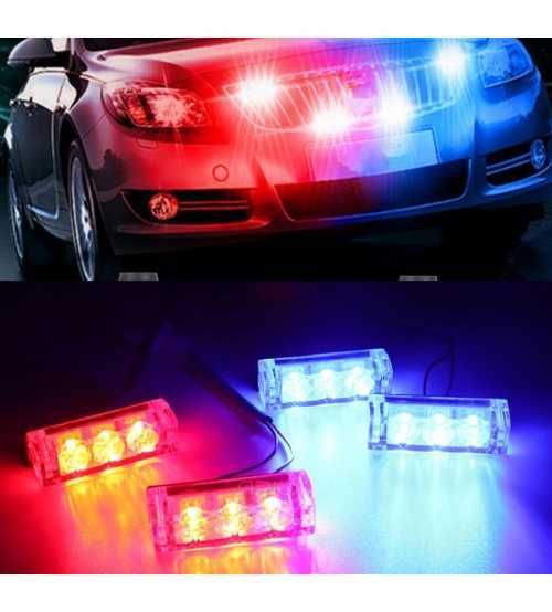 Straboscop girofar auto Rosu Albastru TRANSPORT 0