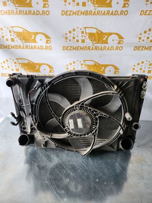 Grup Radiatoare Radiator Apa Clima Intercooler Termocupla Electroventilator Bmw E90 E91 E92 E93 Mot