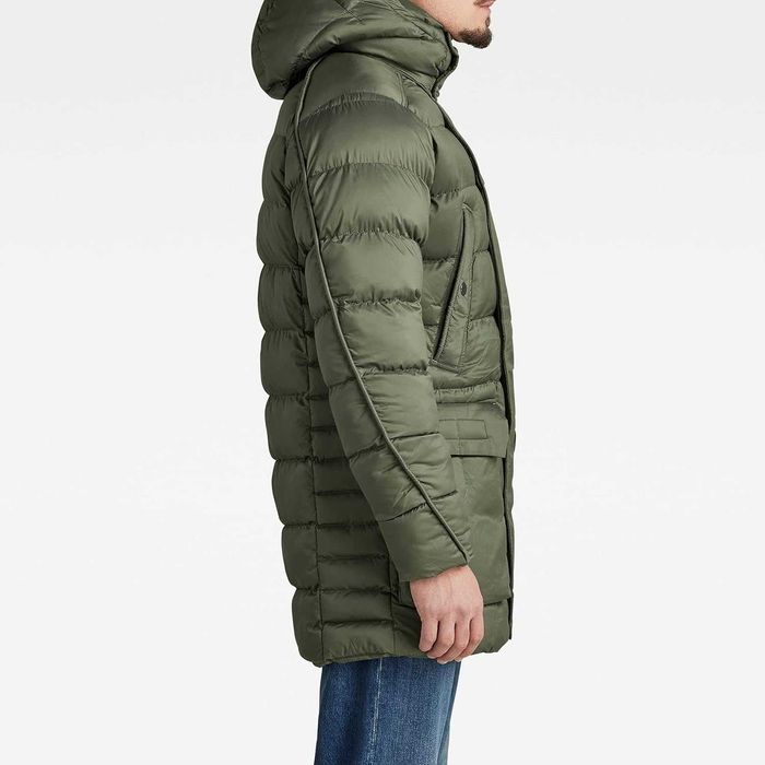 G-STAR RAW Мъжко Пухено Зимно Яке Парка G-Whistler Padded Hooded Parka