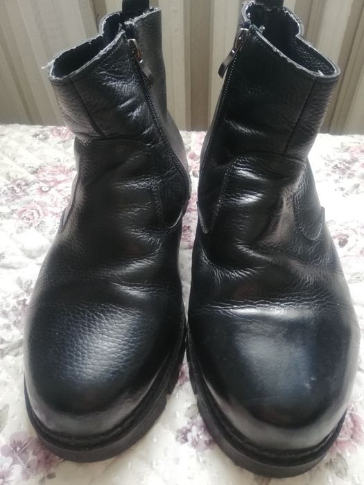 Продам сапоги мужские 44 раз чистая кожа