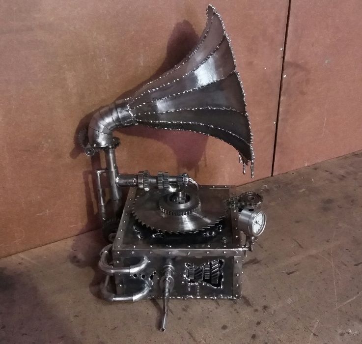 Декоративный светильник стимпанк.