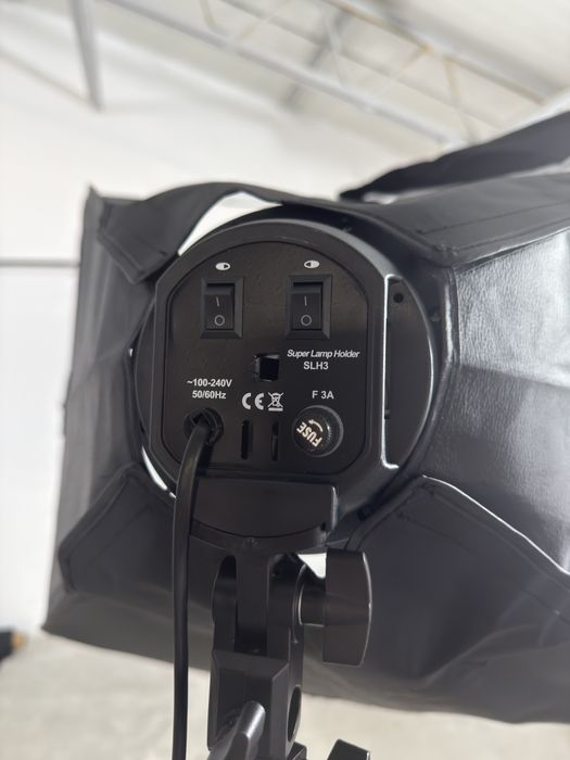 Lumini studio & suport fundal studio plus 3 materile textil