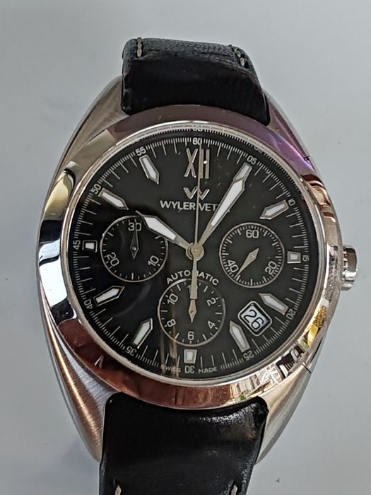 Ceas Wyler Vetta Automatic Chronograph 39 mm Funcționează Impecabil!