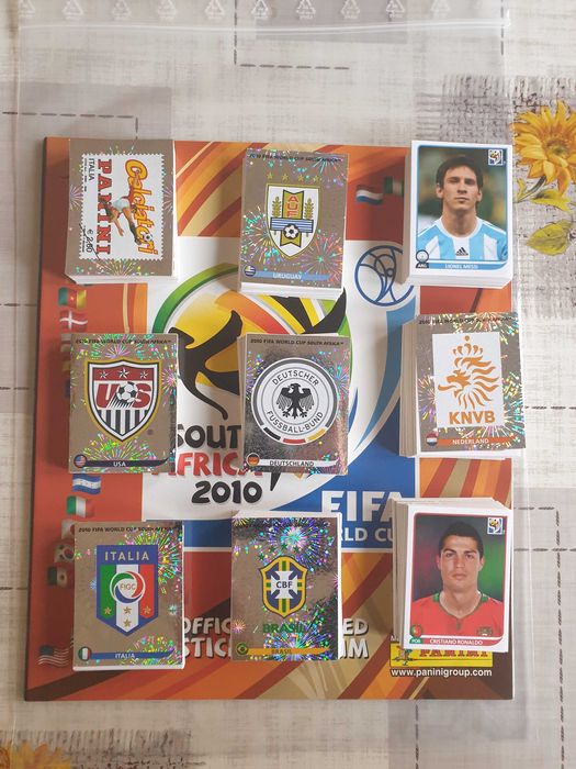 Panini World Cup 2010 - Africa de Sud (set complet + album gol)