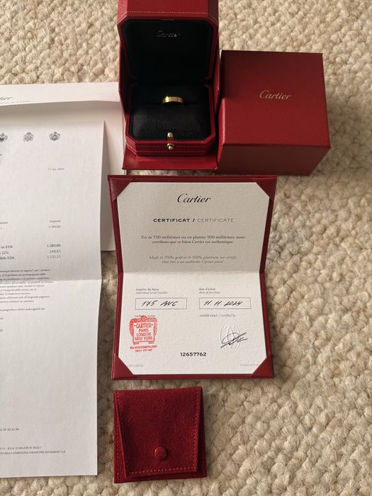 Cartier Love Ring Small