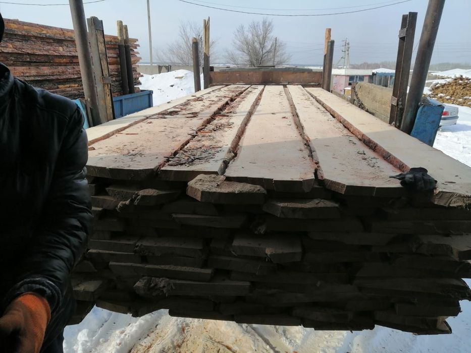 Пиломатериал необрезной 5 ка