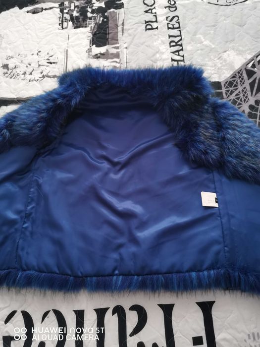 Дамски елек с косъм