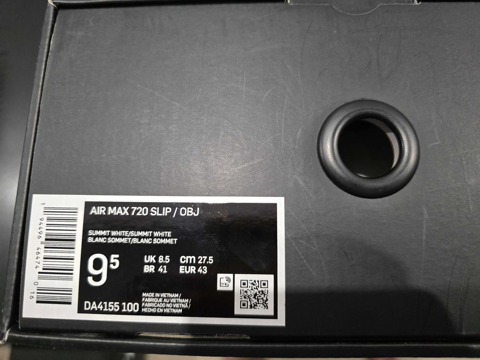 Nike Air Max 720 OBJ Slip, 43