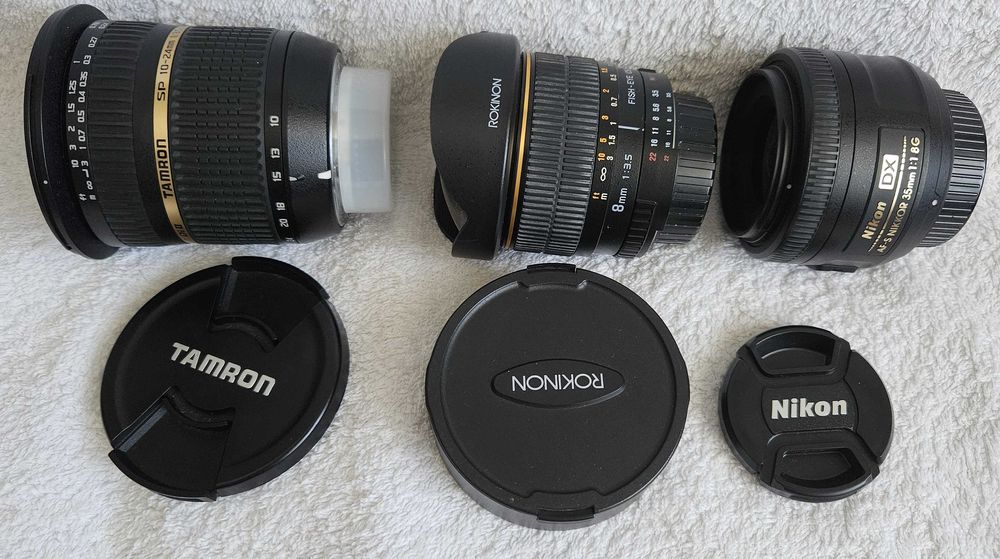 Nikon D80 cu obiectiv Nikon AF-S 18-70 ED