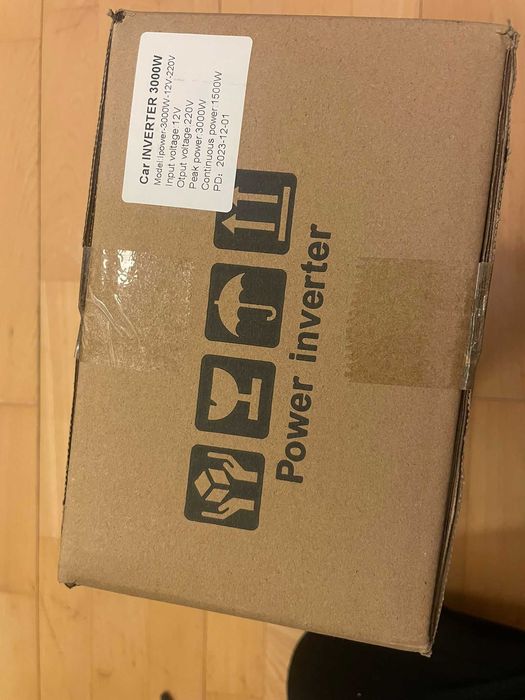 Invertoare auto 12V → 220V | 3000W / 4000W / 5000W | Noi