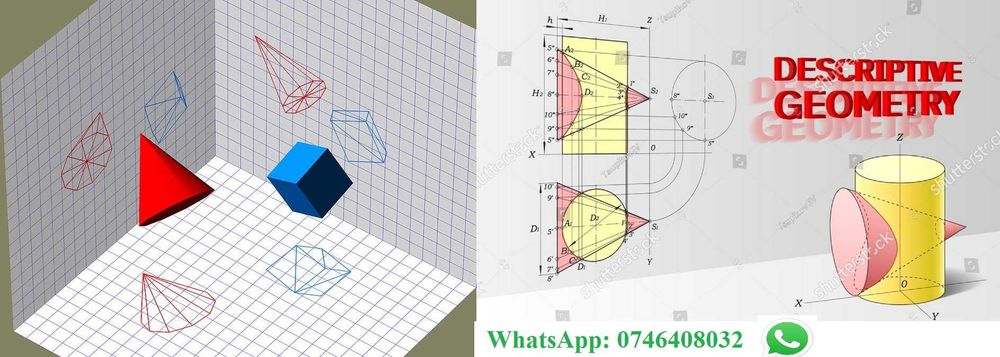 Meditații: Geometrie Descriptivă, Desen Tehnic, Infografică, AutoCad