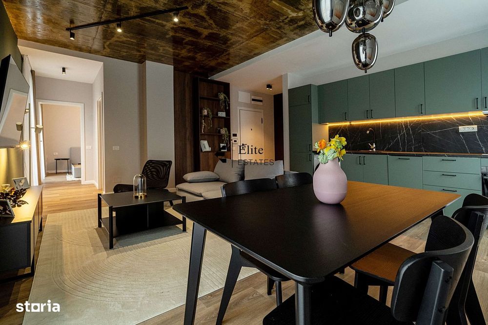 Apartament nou cu 2 camere cu o terasa de 46 mp