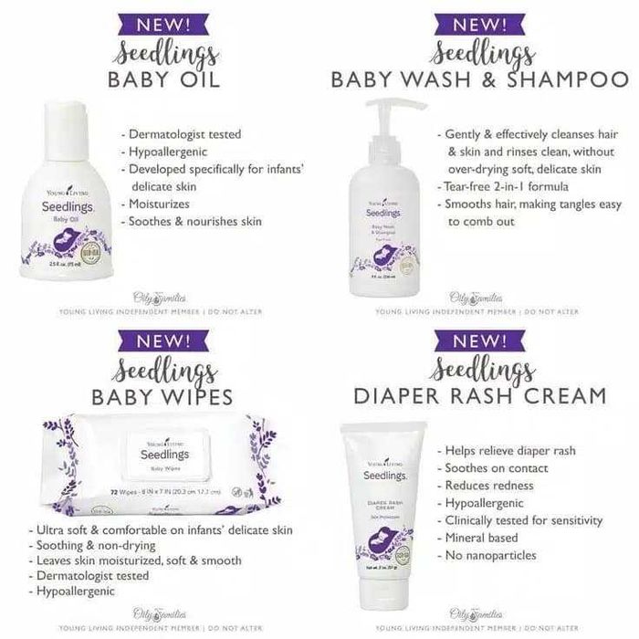 Gama Seedlings Baby pentru bebe - Young Living