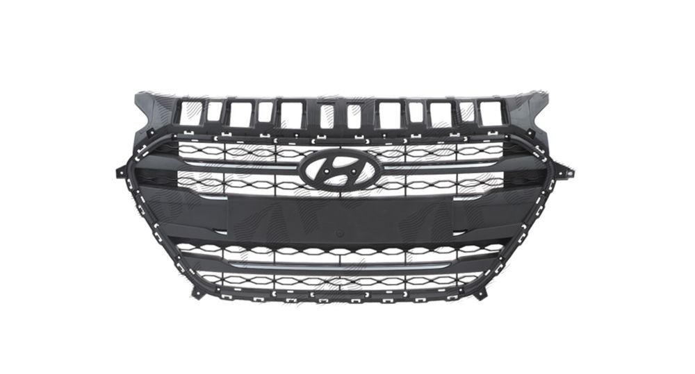 Grila radiator masca fata Hyundai I30 (Gd), 03.2012-03.2017, OE, 86350A6600-AS