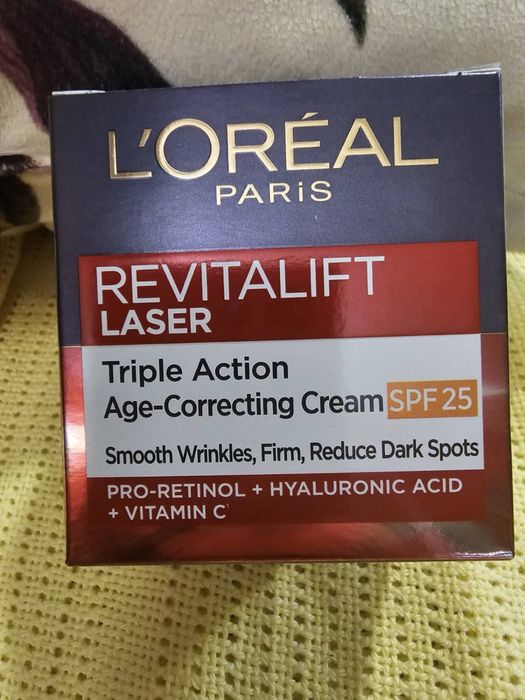 loreal revitalift laser крем за лице spf 25