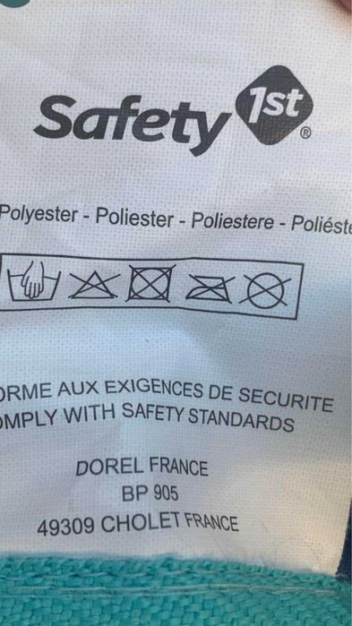 Safety 1st Преносима преграда за легло цвят син