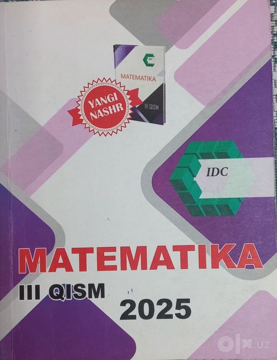 Idc matematika 2-3  qism yangi nashriyot