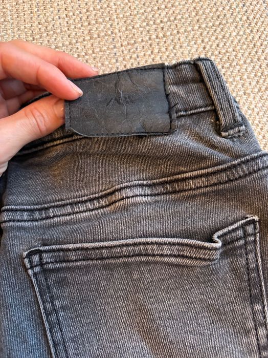 Сиви дънки Зара slim