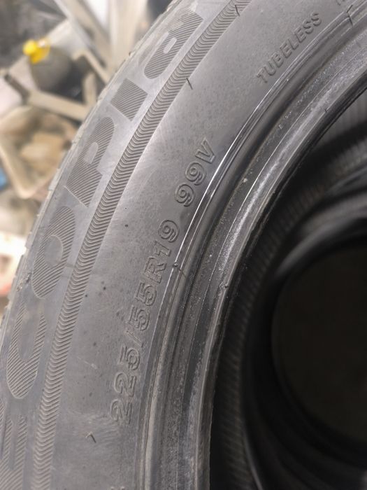 Шины Bridgestone R19  225/55 комплект 4 шины