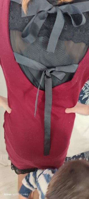 Replica Moda Рокля в бордо