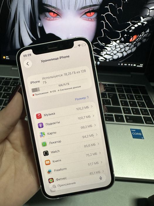 Айфон 12 мини iphone 12 mini 71% 128 gb