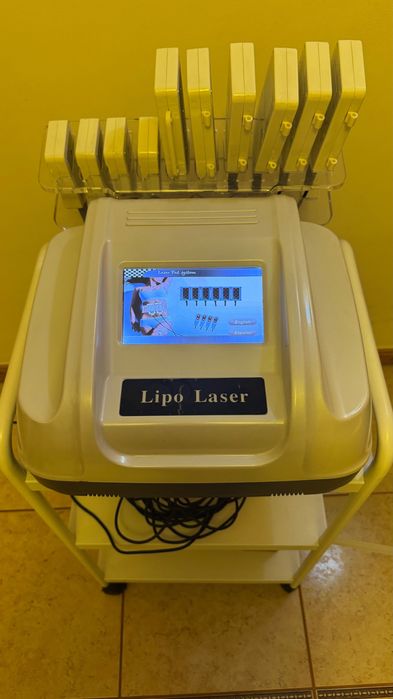 Vand la pachet aparat de drenaj limfatic cu pat si lipolaser