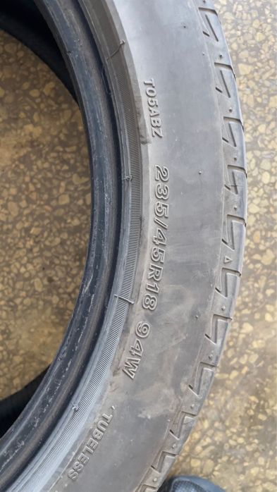 Продаю шины BRIDGESTONE Turanza TOO5 A