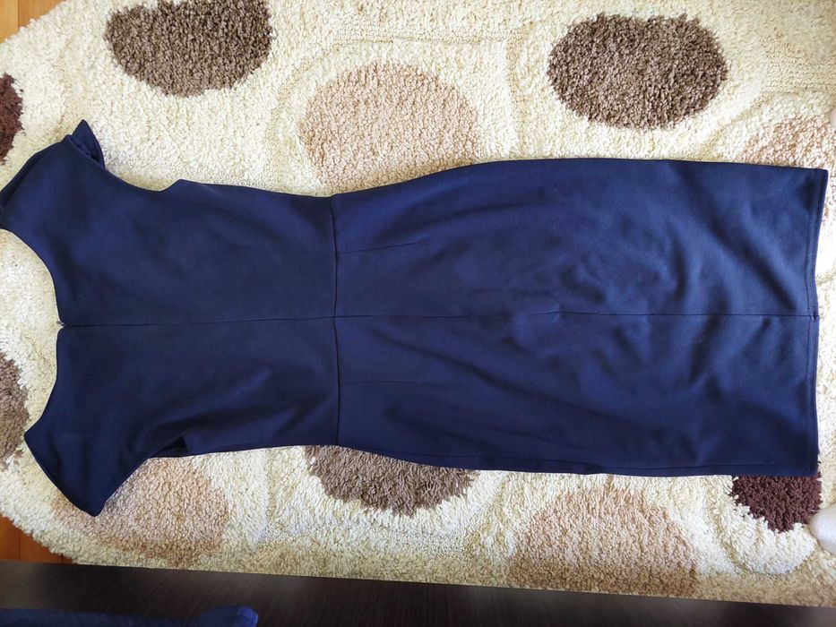 Rochie midi, bleumarin marimea 36, NOUA