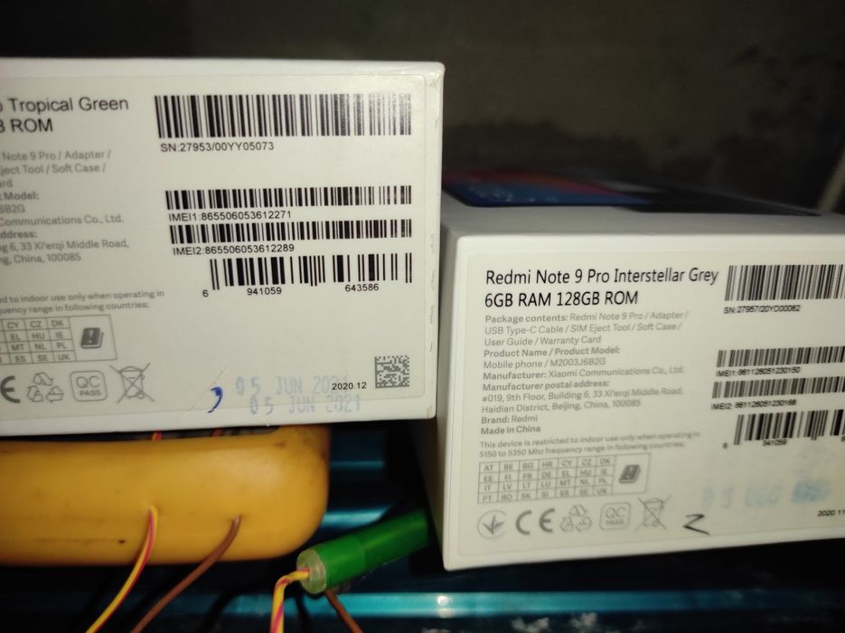 redmi note 9 pro 6/128 сотилади