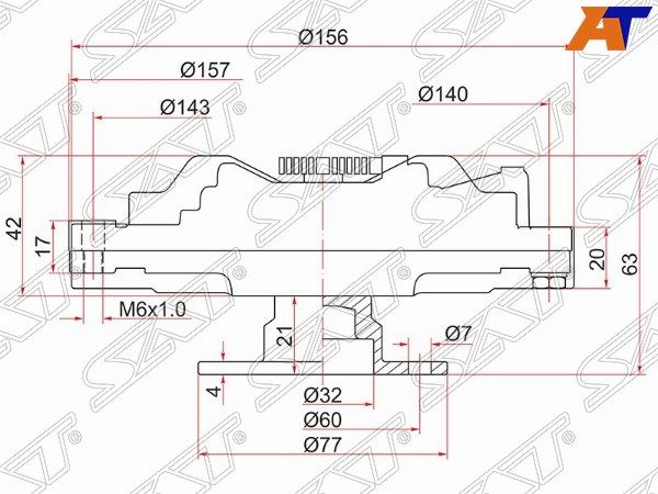 Вискомуфта Nissan Patrol