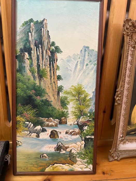 Картина маслом Ранняя Весна