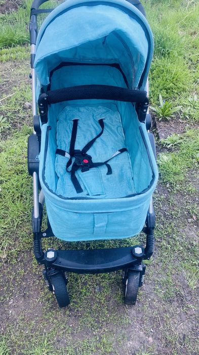 Коляска трансформер 2 в 1, люлька трансформируется в прогулочный блок