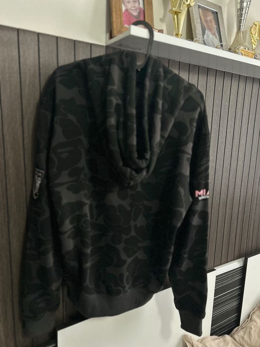 BAPE Камуфлажен Суичър Черен