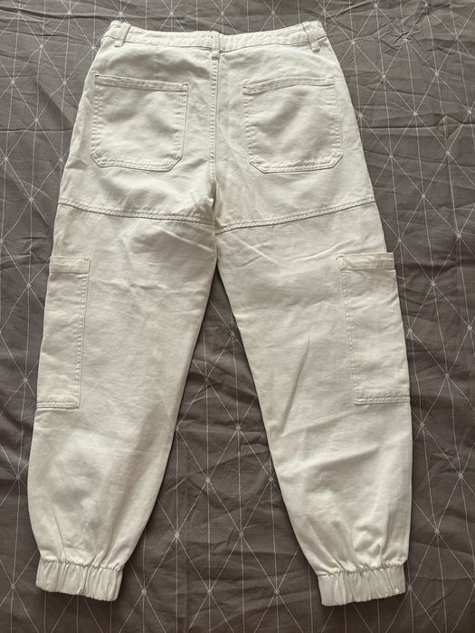 Дамски бели дънки